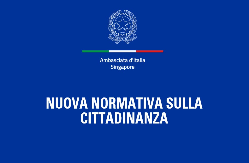 Poster Nuova Normativa sulla Cittadinanza