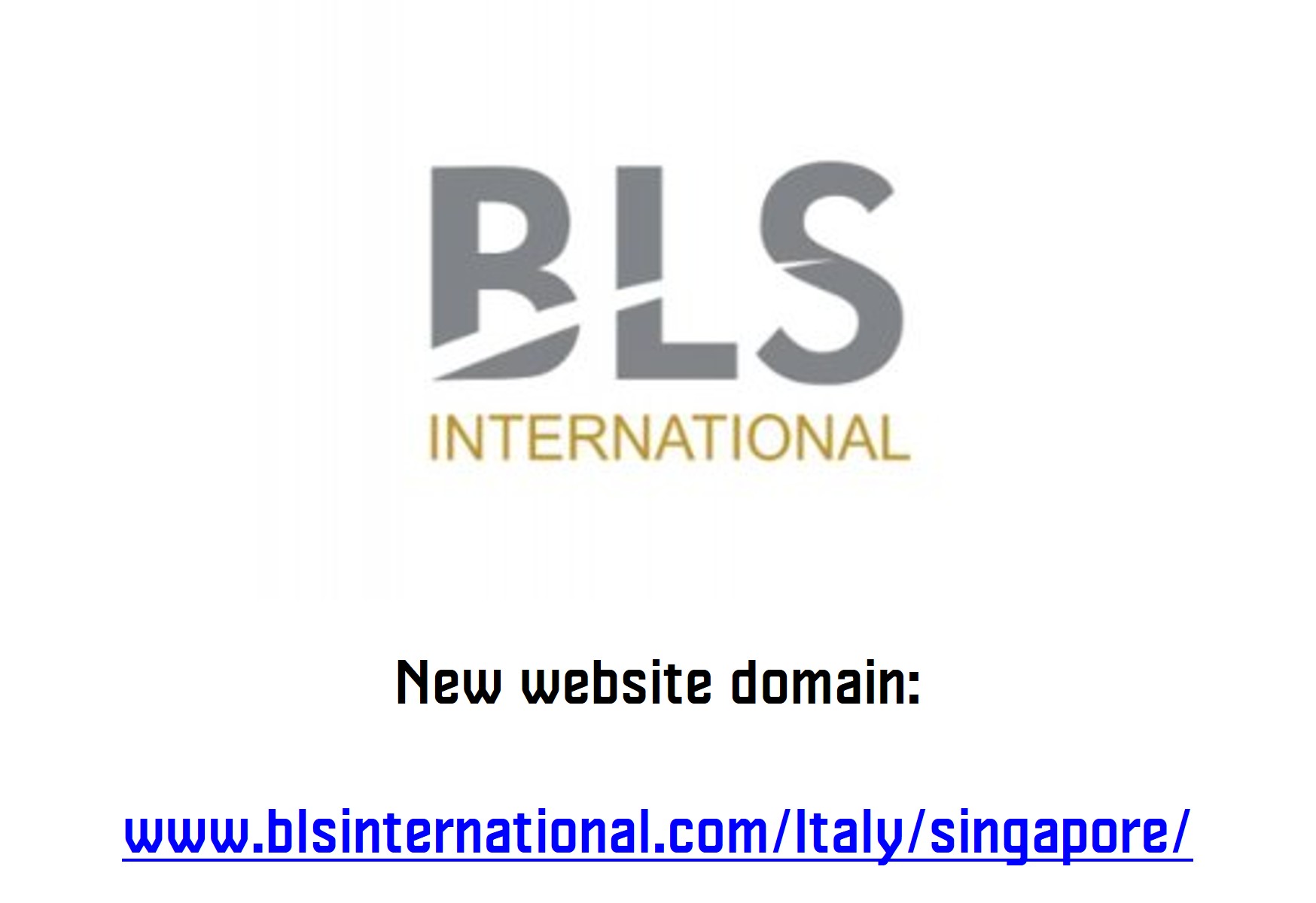 Foto BLS – New website Domain